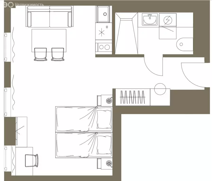 Помещение свободного назначения (29.6 м) - Фото 1