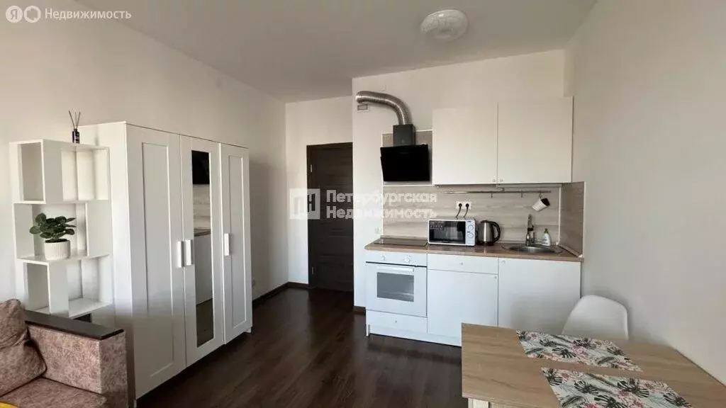 Квартира-студия: Санкт-Петербург, Верхне-Каменская улица, 5 (23.8 м) - Фото 2