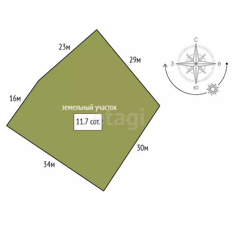 Участок в Ларионовское сельское поселение, посёлок Синёво, Полевой ... - Фото 2