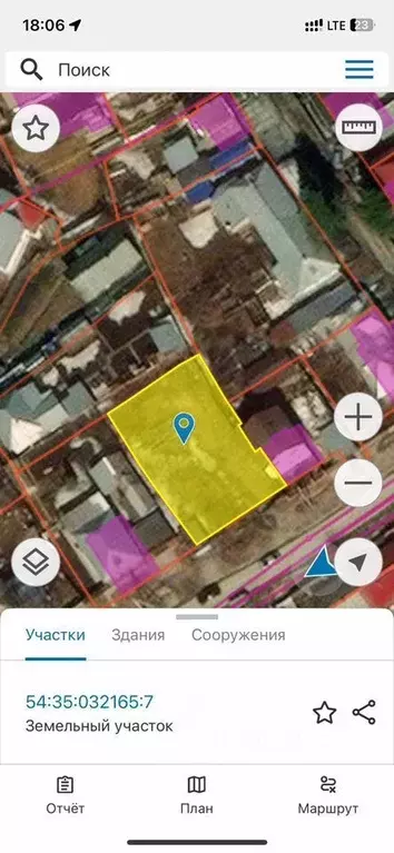 Участок в Новосибирская область, Новосибирск ул. Тимирязева, 51 (6.0 ... - Фото 2