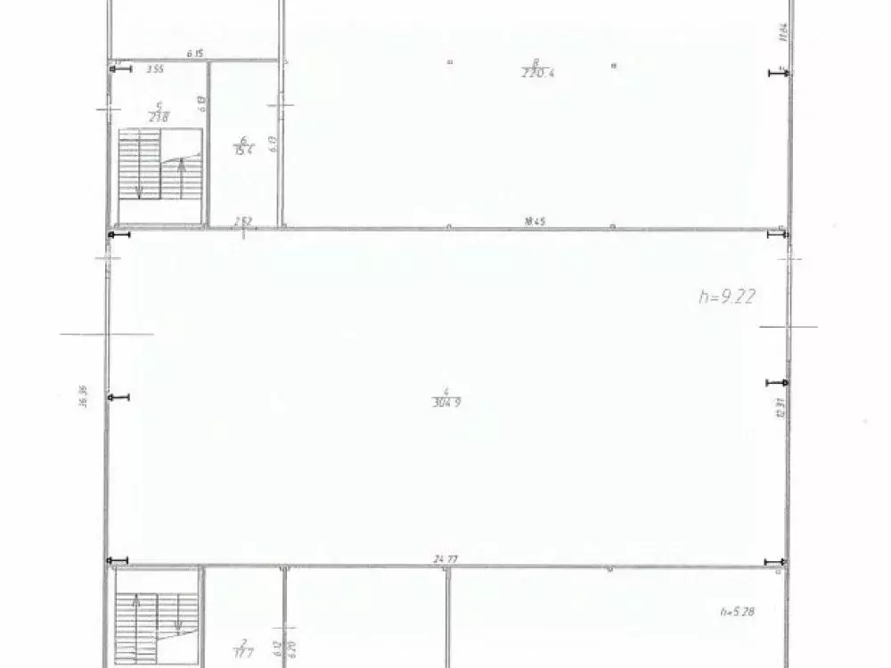 Склад в Московская область, Лосино-Петровский ул. Чкалова, 42к1 (4227 ... - Фото 2