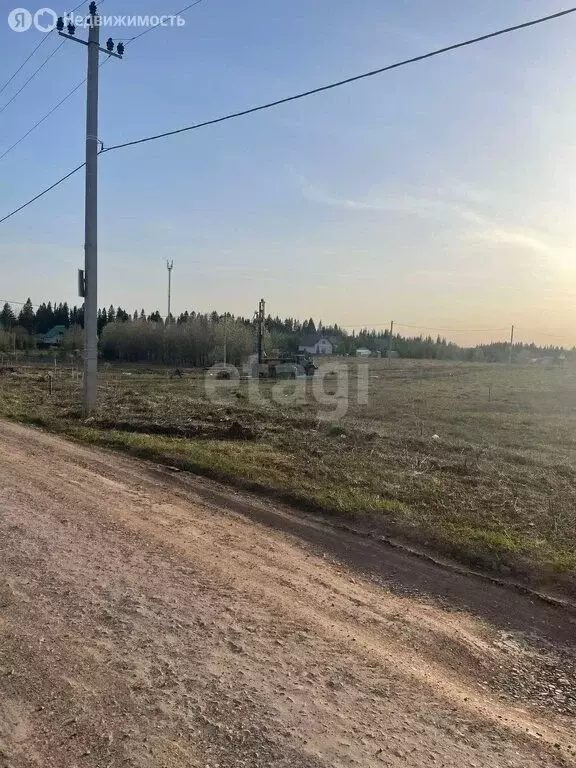 Участок в Пермский муниципальный округ, деревня Большакино (14 м) - Фото 1