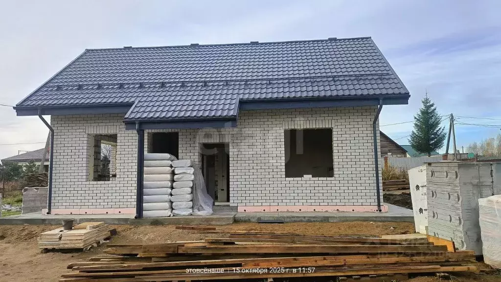 Дом в Пермский край, Краснокамский муниципальный округ, пос. Ласьва, ... - Фото 1