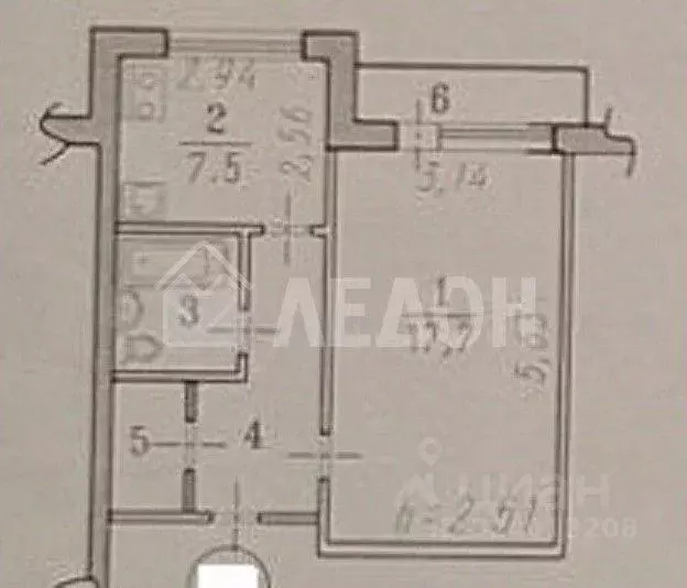 1-к кв. Омская область, Омск Заозерный мкр, ул. Тимофея Белозерова, 6 ... - Фото 2