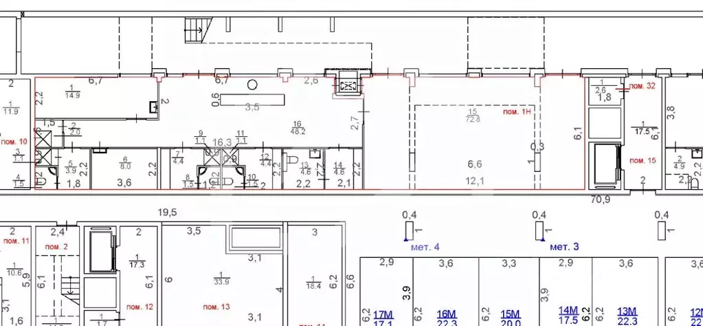 Помещение свободного назначения в Москва ул. Инженера Кнорре, 7к5 (176 ... - Фото 2