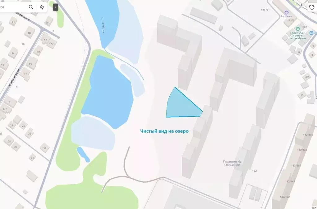 1-к кв. Краснодарский край, Краснодар Обрывная ул., 132/1к19 (43.87 м) - Фото 2