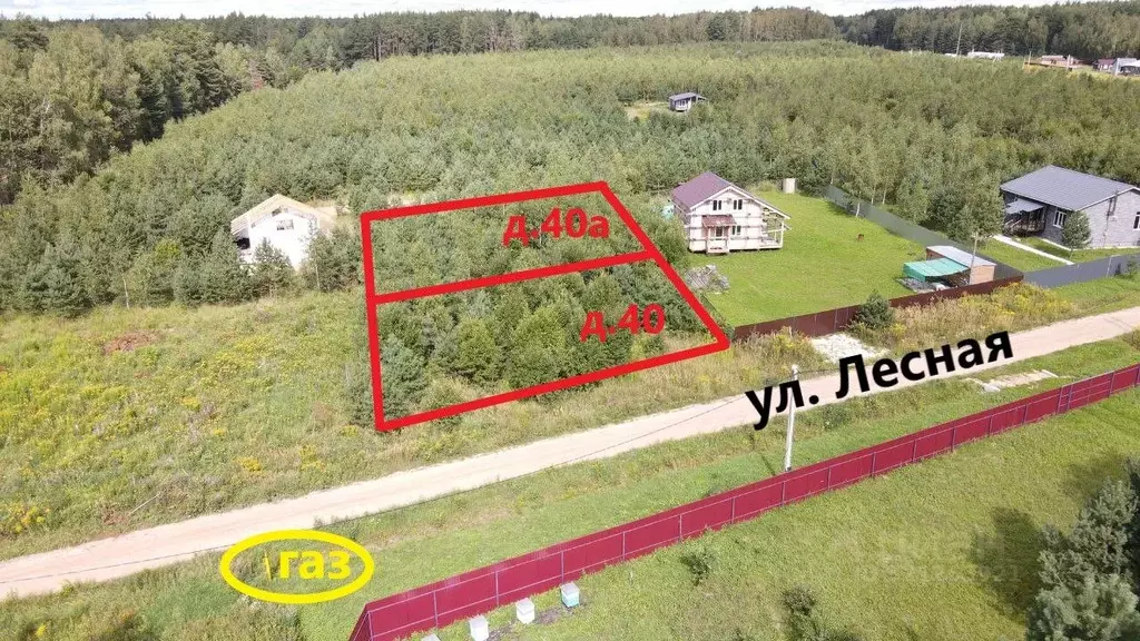 Участок в Владимирская область, Киржачский муниципальный округ, д. ... - Фото 1