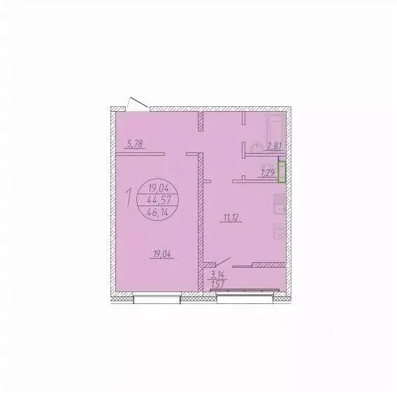 1-к кв. Сахалинская область, Анивский городской округ, с. Новотроицкое ... - Фото 1