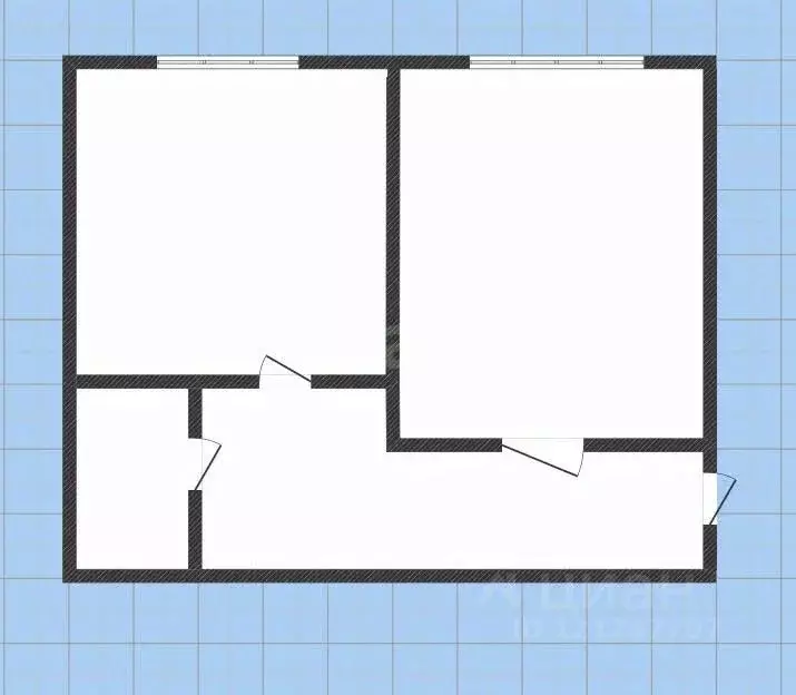 1-к кв. Курская область, Курск просп. Кулакова, 35А (21.0 м) - Фото 2