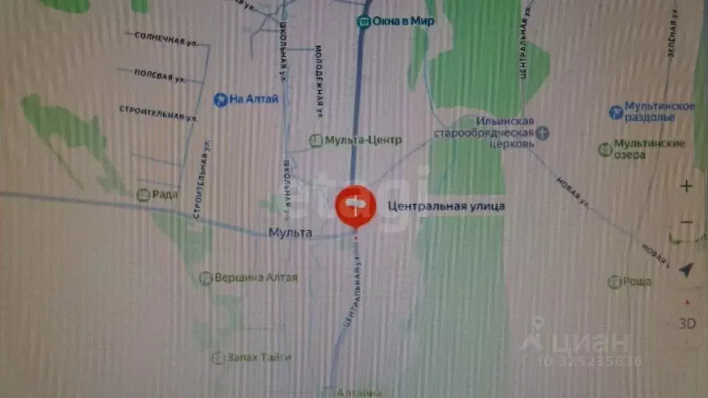 Участок в Алтай, Усть-Коксинский район, с. Мульта Центральная ул. ... - Фото 2