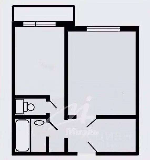 1-к кв. Москва Окская ул., 1К1 (36.0 м) - Фото 2