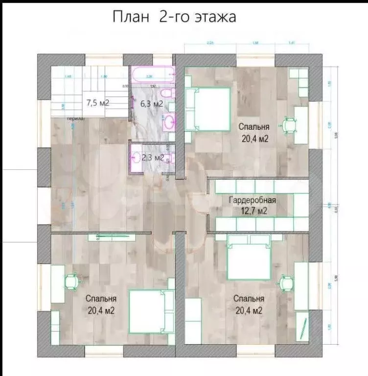 Дом 276 м на участке 15 сот. - Фото 1