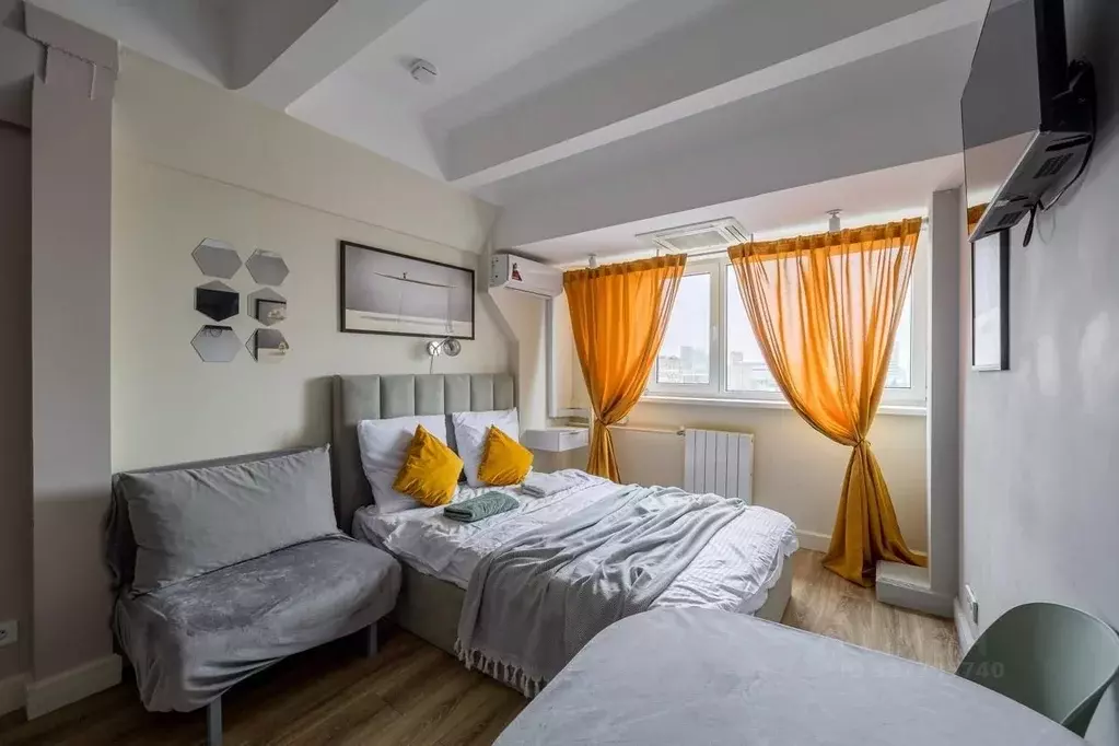 Студия Москва Балтийская ул., 15 (21.0 м) - Фото 1