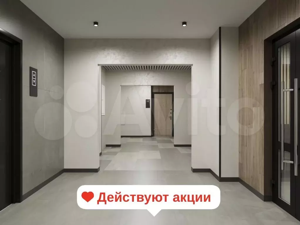 2-к. квартира, 55,1 м, 2/17 эт. - Фото 0