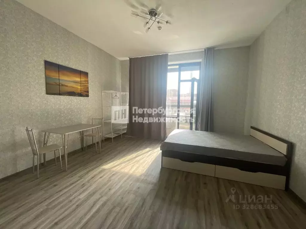 Студия Санкт-Петербург ул. Александра Матросова, 1 (28.3 м) - Фото 1