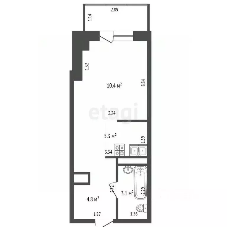 Студия Саха (Якутия), Якутск ул. Дзержинского, 53 (23.6 м) - Фото 2
