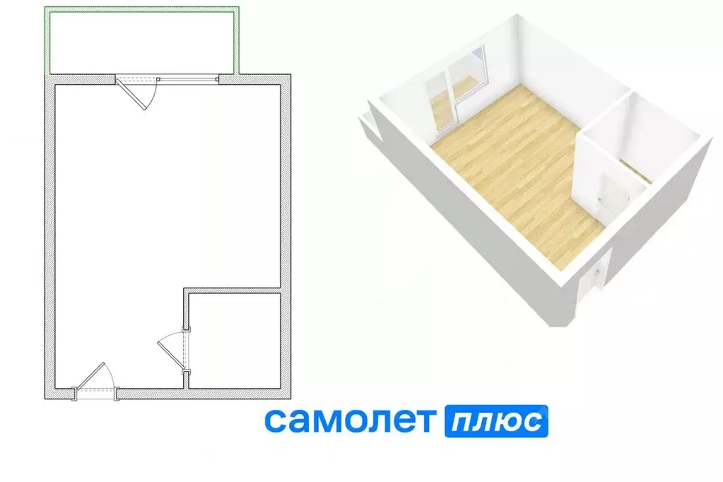 Студия Кемеровская область, Кемерово ул. Дегтярева, 1 (25.0 м) - Фото 0