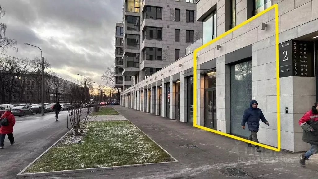 Помещение свободного назначения в Санкт-Петербург наб. Черной речки, ... - Фото 1