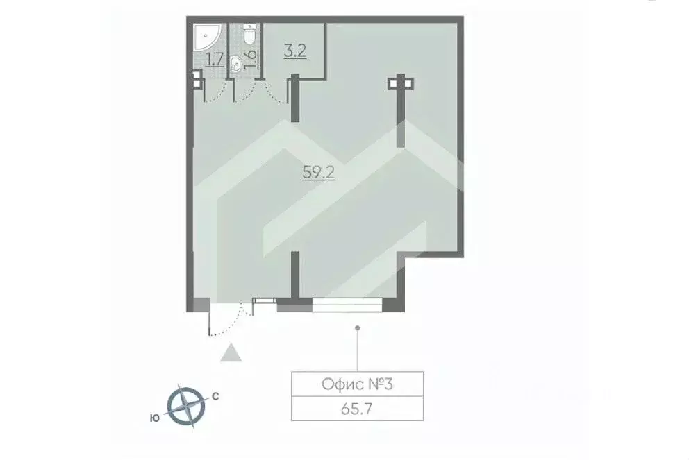 Помещение свободного назначения в Москва Производственная ул., 19к2 ... - Фото 2