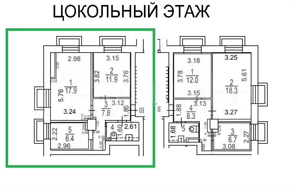 Помещение м. Динамо Свободное назначение, 50.7 м - Фото 0