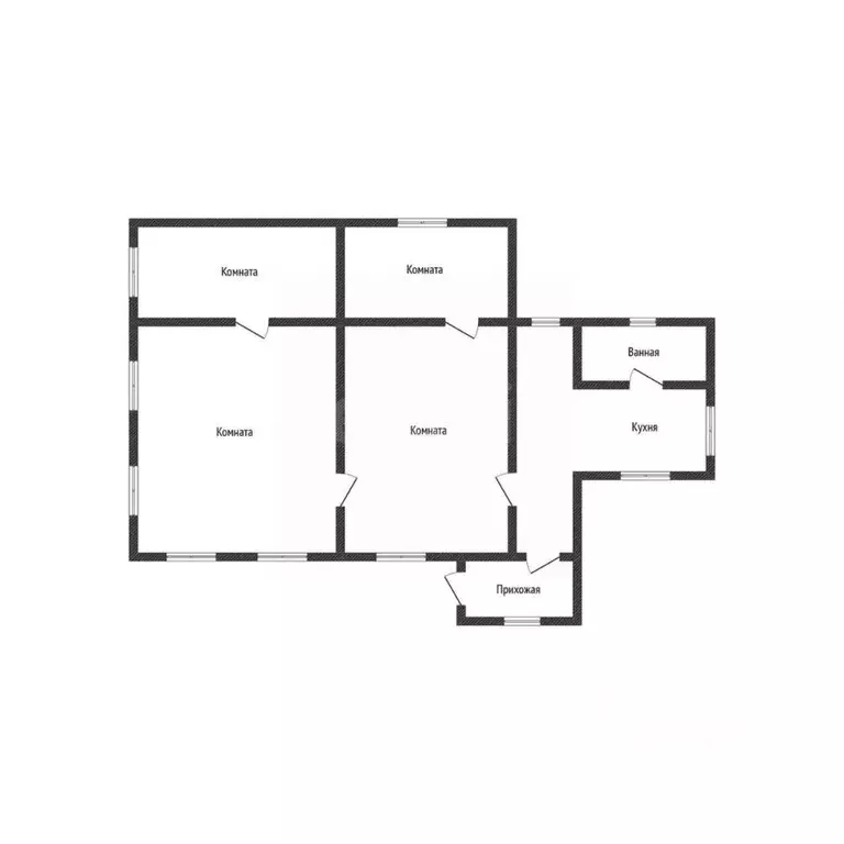 Дом в Краснодарский край, Павловская ст-ца ул. Курчатова, 2 (59 м) - Фото 2