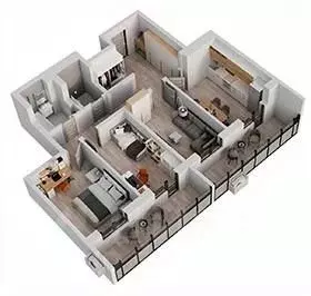 3-к кв. Татарстан, Набережные Челны Замелекесье мкр, 20-й мкр, 12 ... - Фото 1