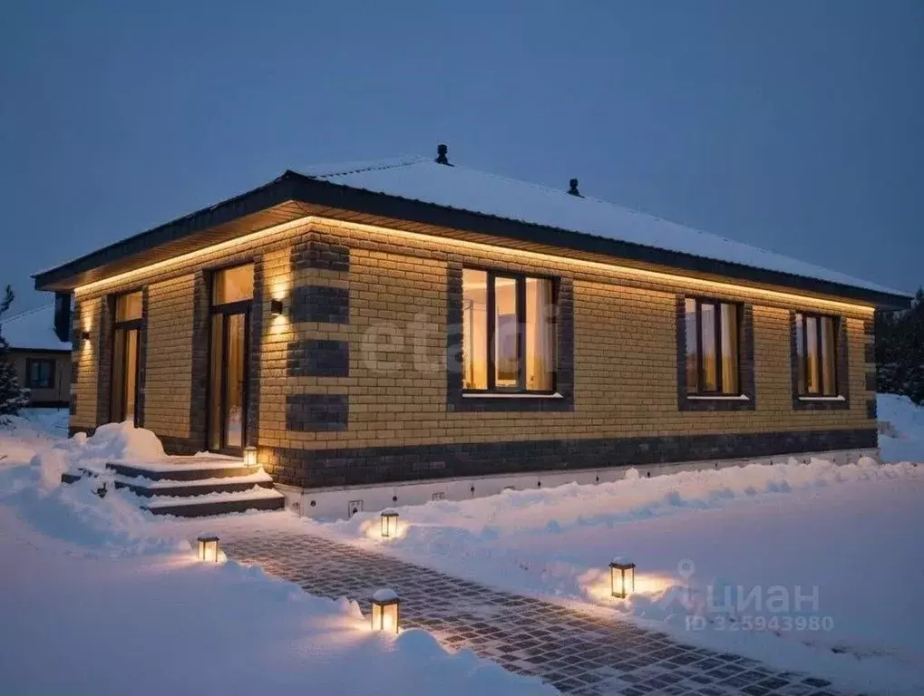 Дом в Башкортостан, Уфимский район, с. Булгаково бул. Габдрахмана ... - Фото 1