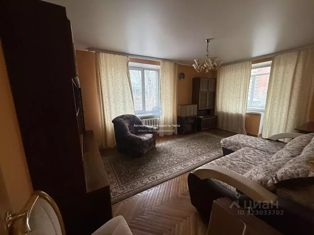 2-к кв. Забайкальский край, Чита ул. Забайкальского Рабочего, 57 (69.0 ... - Фото 1