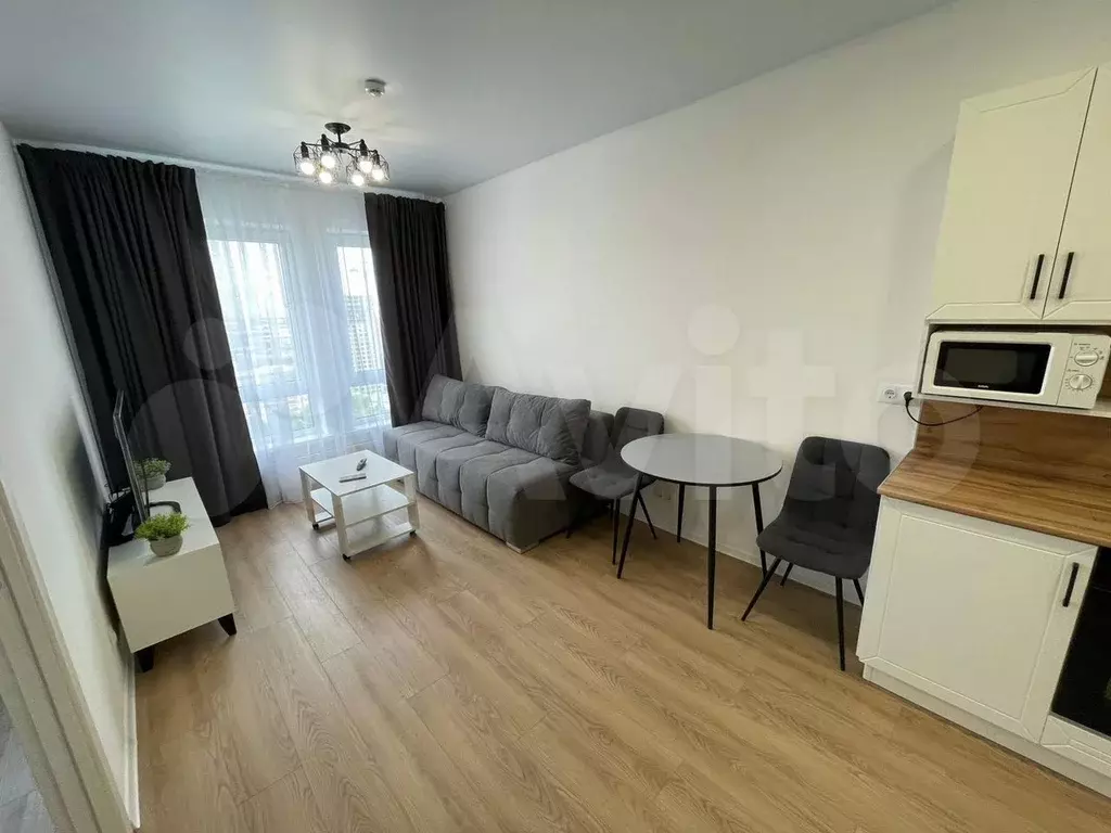 1-к. квартира, 31,9 м, 22/25 эт. - Фото 0