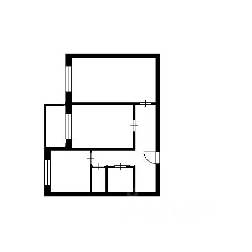 2-к кв. Московская область, Балашиха Гагарина мкр, 31 (52.6 м) - Фото 2