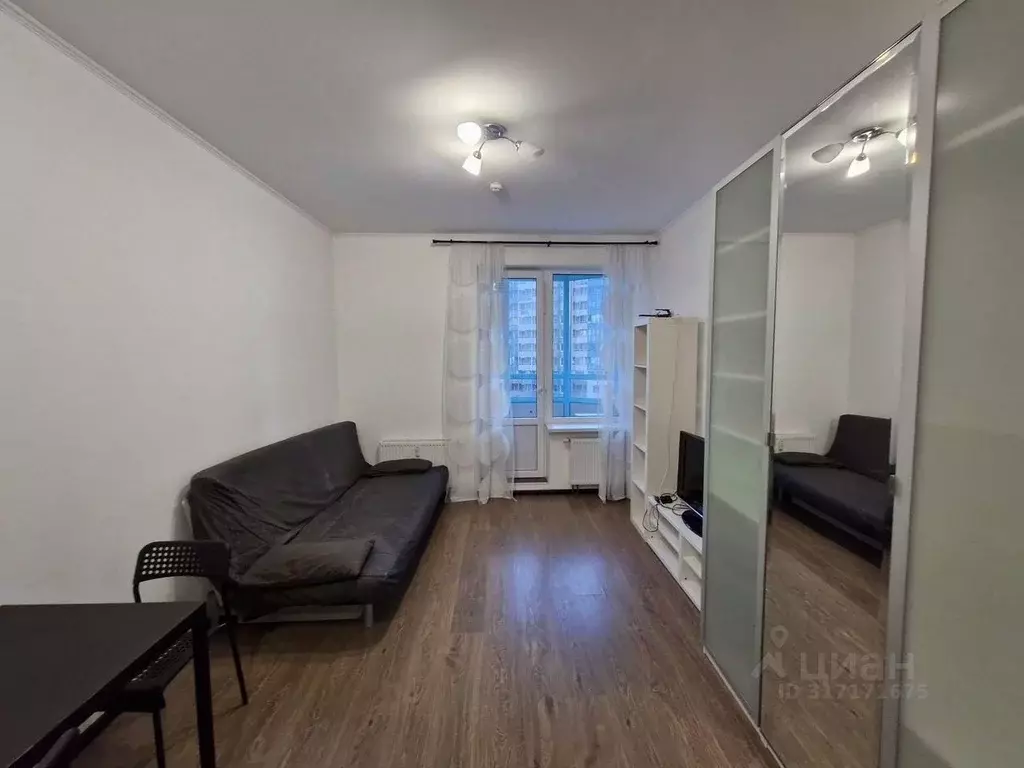 Студия Санкт-Петербург Комендантский просп., 66к1 (25.0 м) - Фото 1