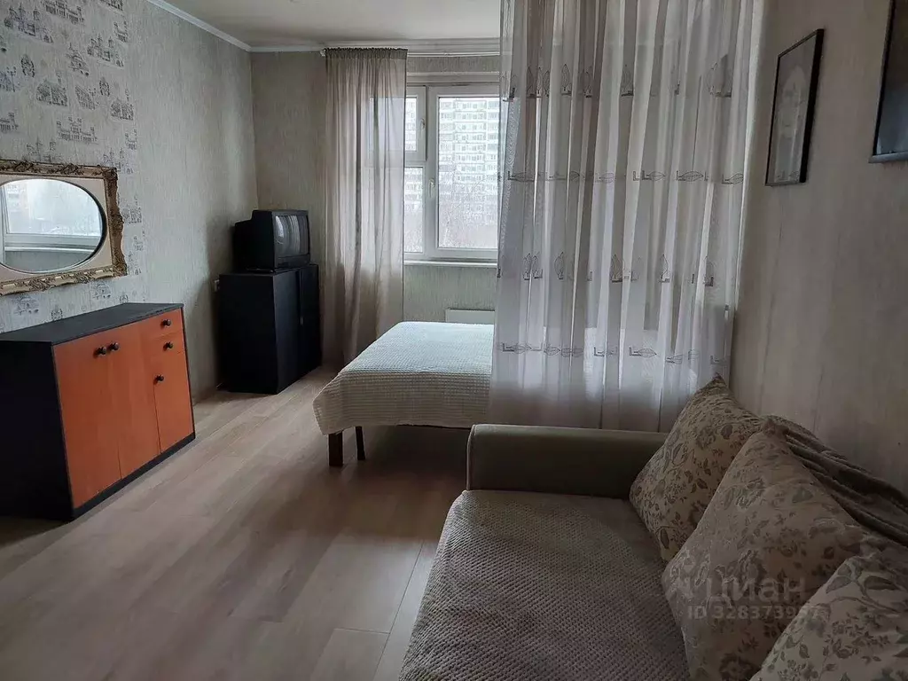 1-к кв. Москва Профсоюзная ул., 91К1 (29.0 м) - Фото 1