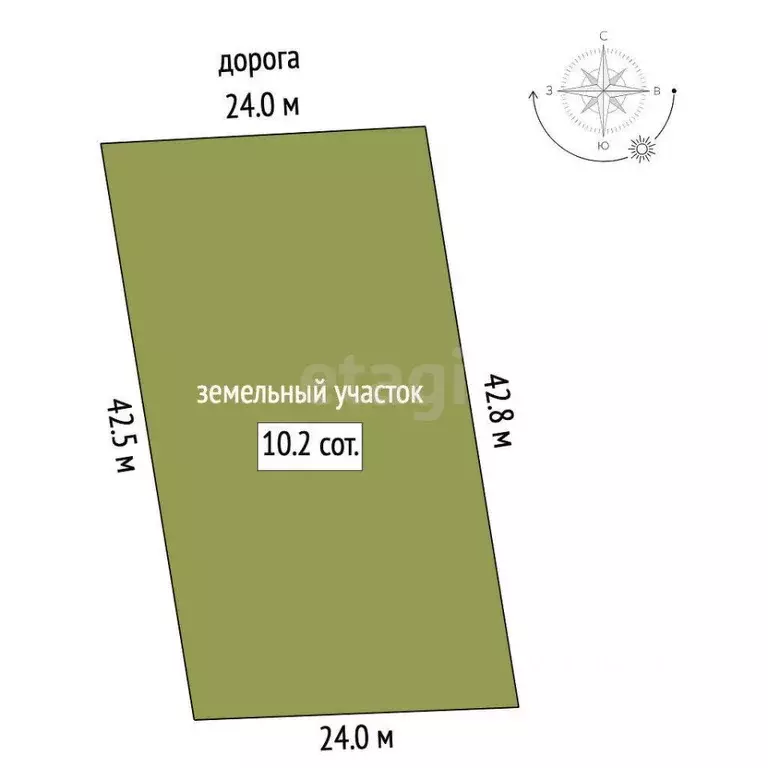 Участок в Ростовская область, Мясниковский район, Краснокрымское ... - Фото 2