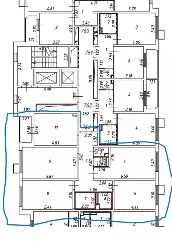 4-к кв. Московская область, Люберцы ул. Рождественская, 10 (106.5 м) - Фото 2