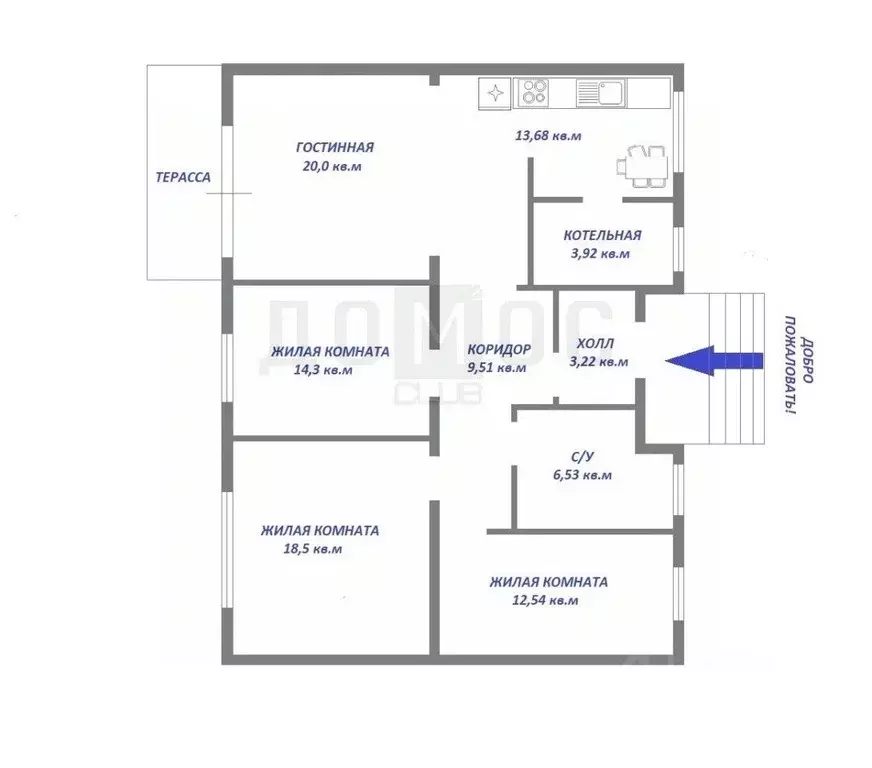 Дом в Свердловская область, Сысертский муниципальный округ, Клевер ДНТ ... - Фото 2