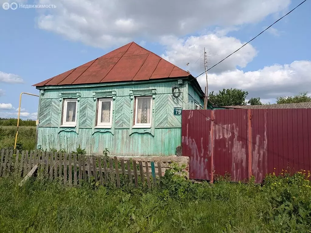 Дом в Курский район, Нижнемедведицкий сельсовет, село 1-е Шемякино, ... - Фото 0