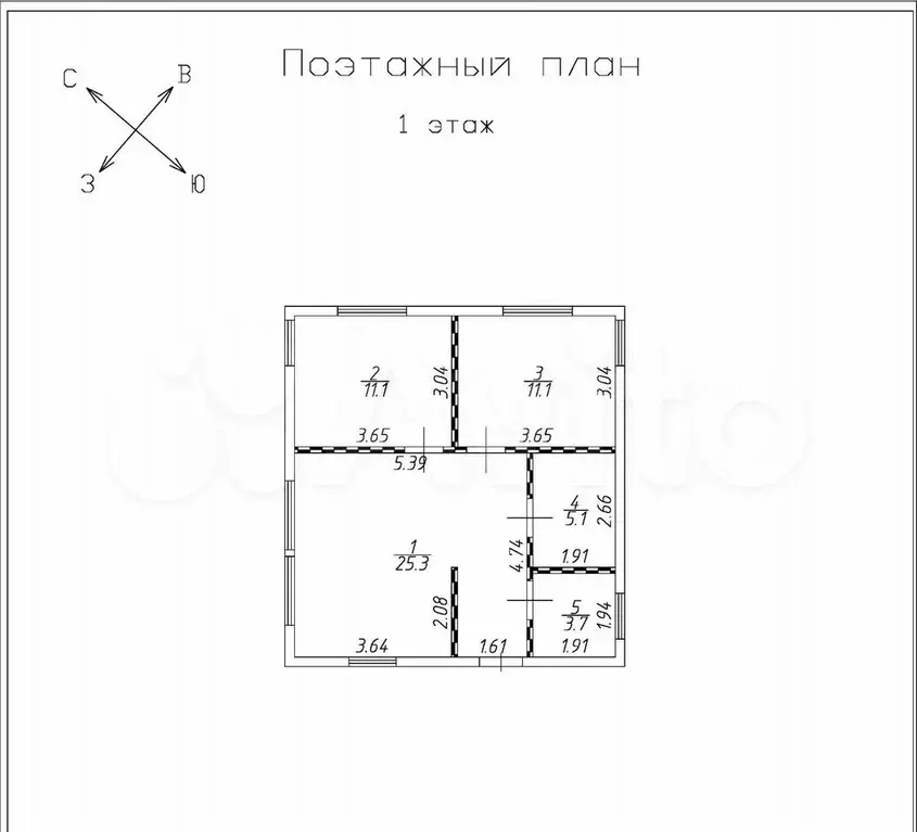 Дом 60 м на участке 15 сот. - Фото 0