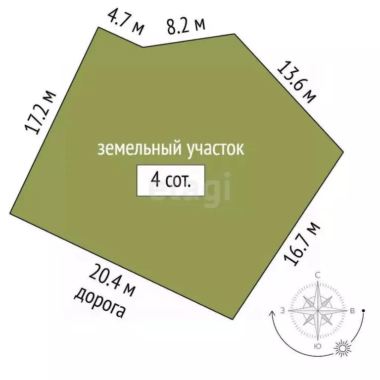 Участок в Севастополь СТ Дружба ТСН, 57 (4.0 сот.) - Фото 2