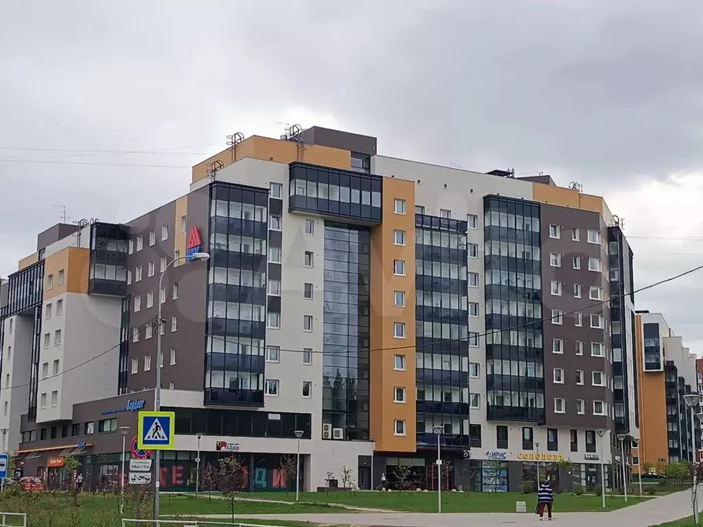 2-к. квартира, 52м, 4/9эт. - Фото 1