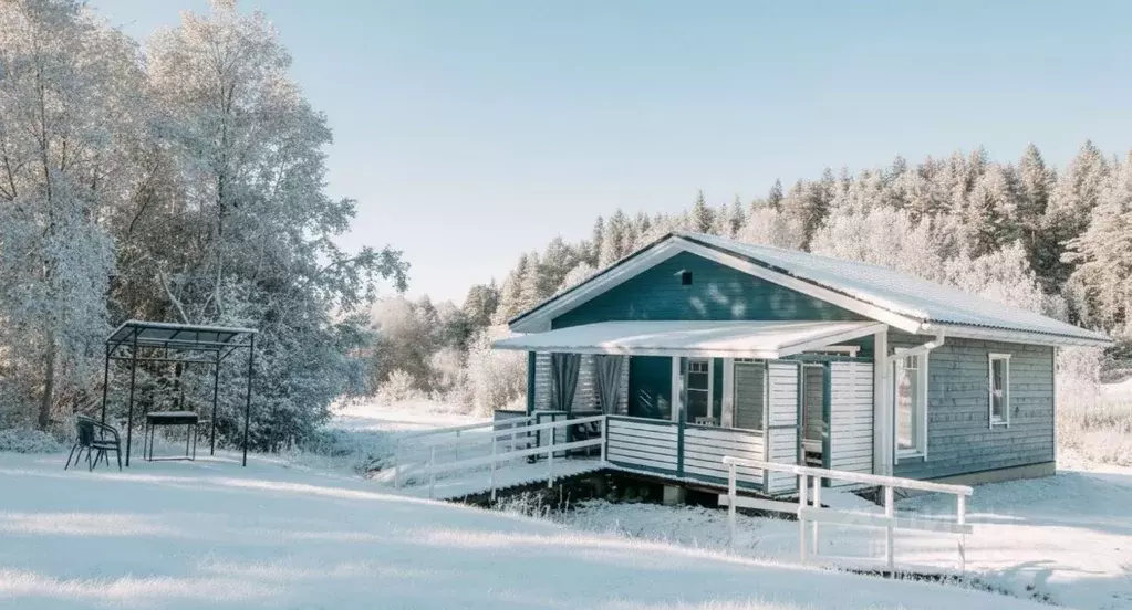 Дом в Карелия, Сортавальский муниципальный округ, пос. Вуорио 47 (60 ... - Фото 0