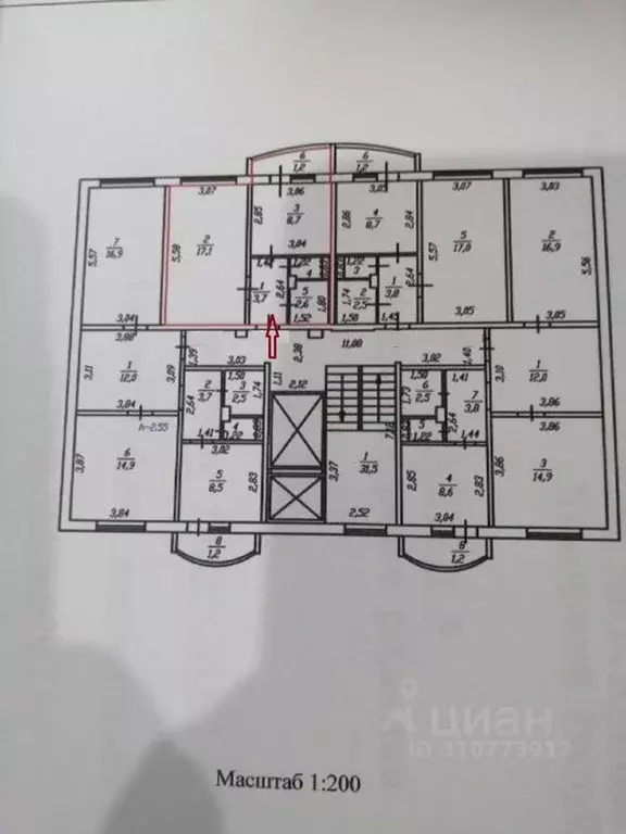 1-к кв. Чувашия, Чебоксары ул. П.В. Дементьева, 3к1 (34.0 м) - Фото 0