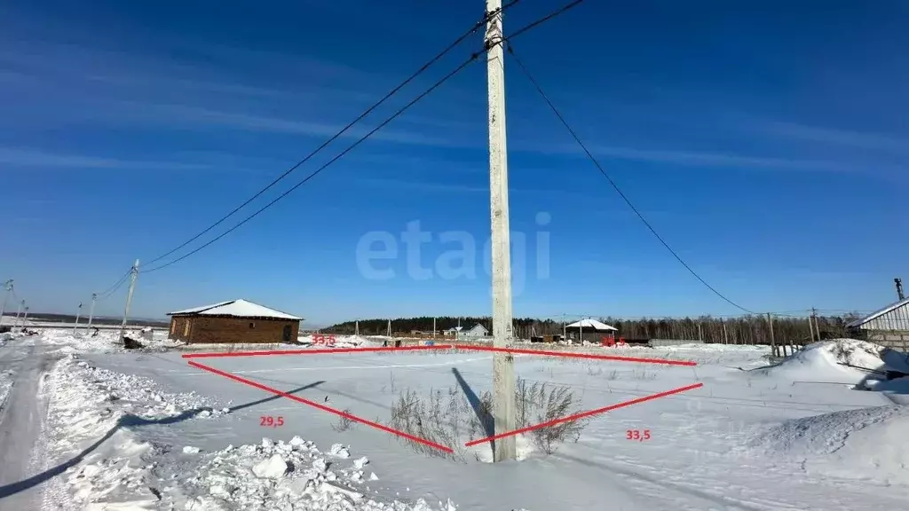 Участок в Амурская область, Благовещенский район, пос. Вадимово ул. ... - Фото 1