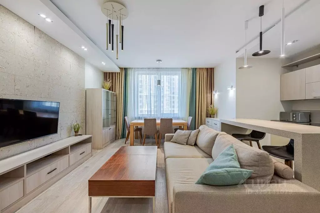 3-к кв. Москва Мосфильмовская ул., 88к2с4 (90.0 м) - Фото 1