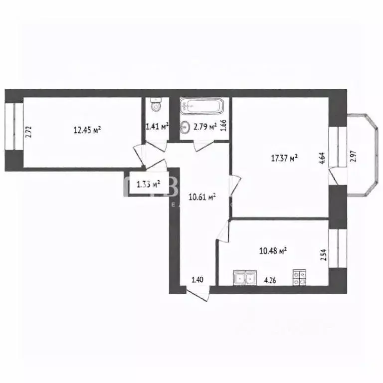 2-к кв. Ярославская область, Ярославль Липовая Гора жилрайон, ул. ... - Фото 2