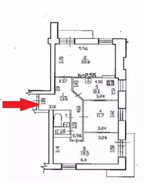 3-к кв. Хабаровский край, Хабаровск Амурский бул., 18 (79.6 м) - Фото 2