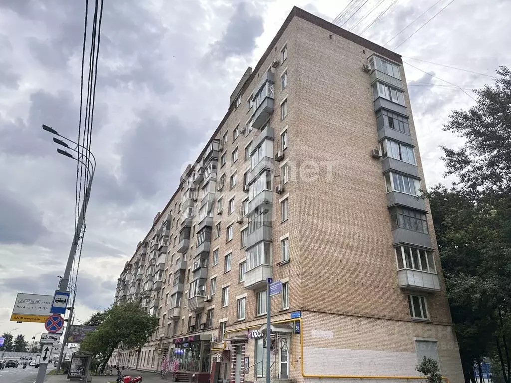 2-к кв. Москва ул. Сущевский Вал, 66 (44.9 м) - Фото 0