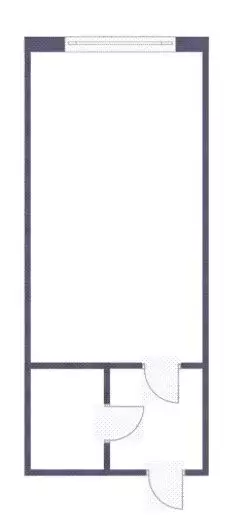 Квартира-студия: Кемерово, Инициативная улица, 27А (22.6 м) - Фото 1