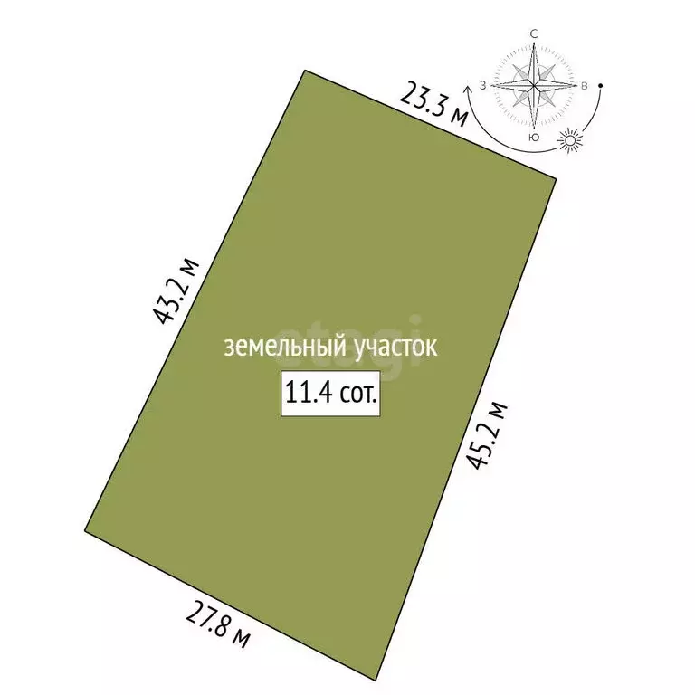 Участок в Сертолово, микрорайон Чёрная Речка (11.4 м) - Фото 1