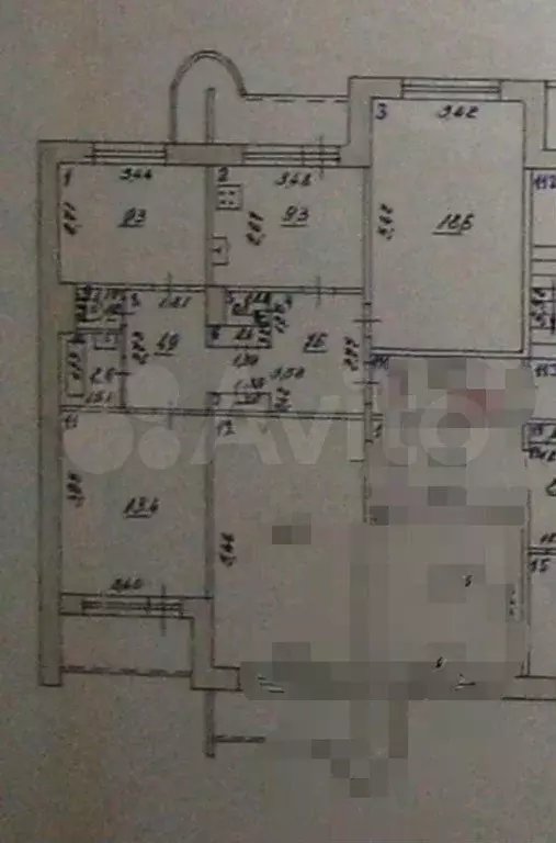 3-к. квартира, 73 м, 8/9 эт. - Фото 0
