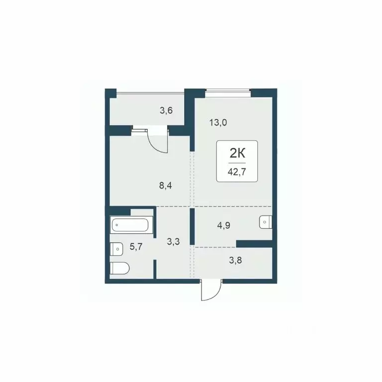 1-к кв. Новосибирская область, Новосибирск ул. Сибиряков-Гвардейцев, ... - Фото 1